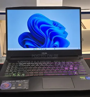 New Laptop MSI Pulse GL66 16GB Intel Core I7 SSD 1T
