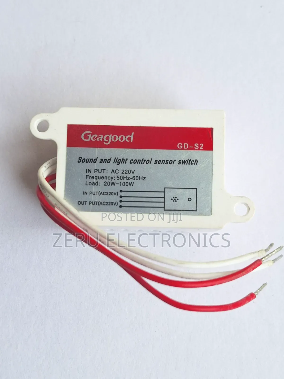 Sound and Light Control Sensor Switch