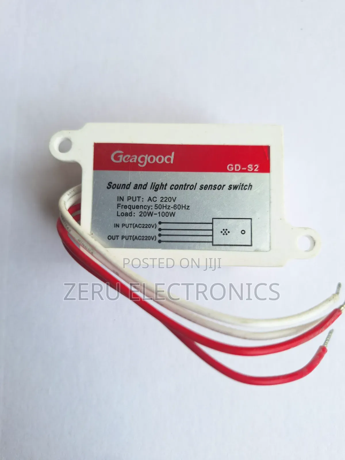 Sound and Light Control Sensor Switch