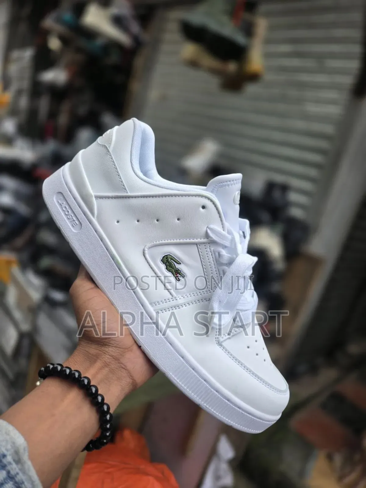 Lacoste Premium Quality White
Lather New Arrival