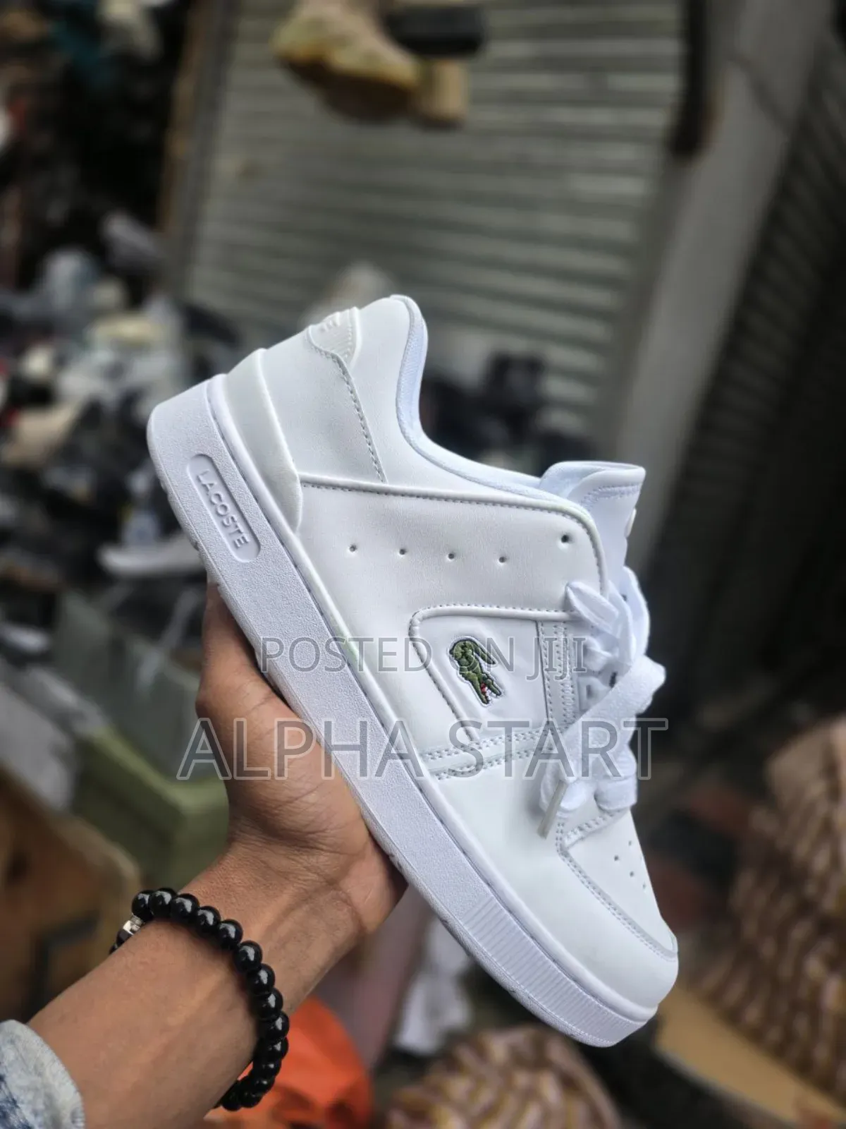 Lacoste Premium Quality White
Lather New Arrival