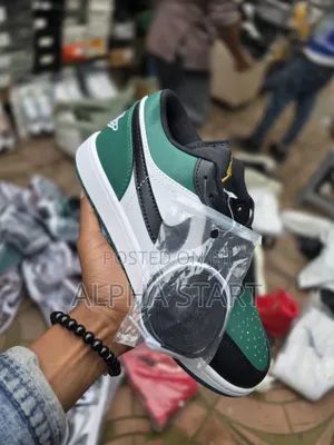 Photo - Air Jordan1 Low High Master Quality Smooth Sneakers Premium