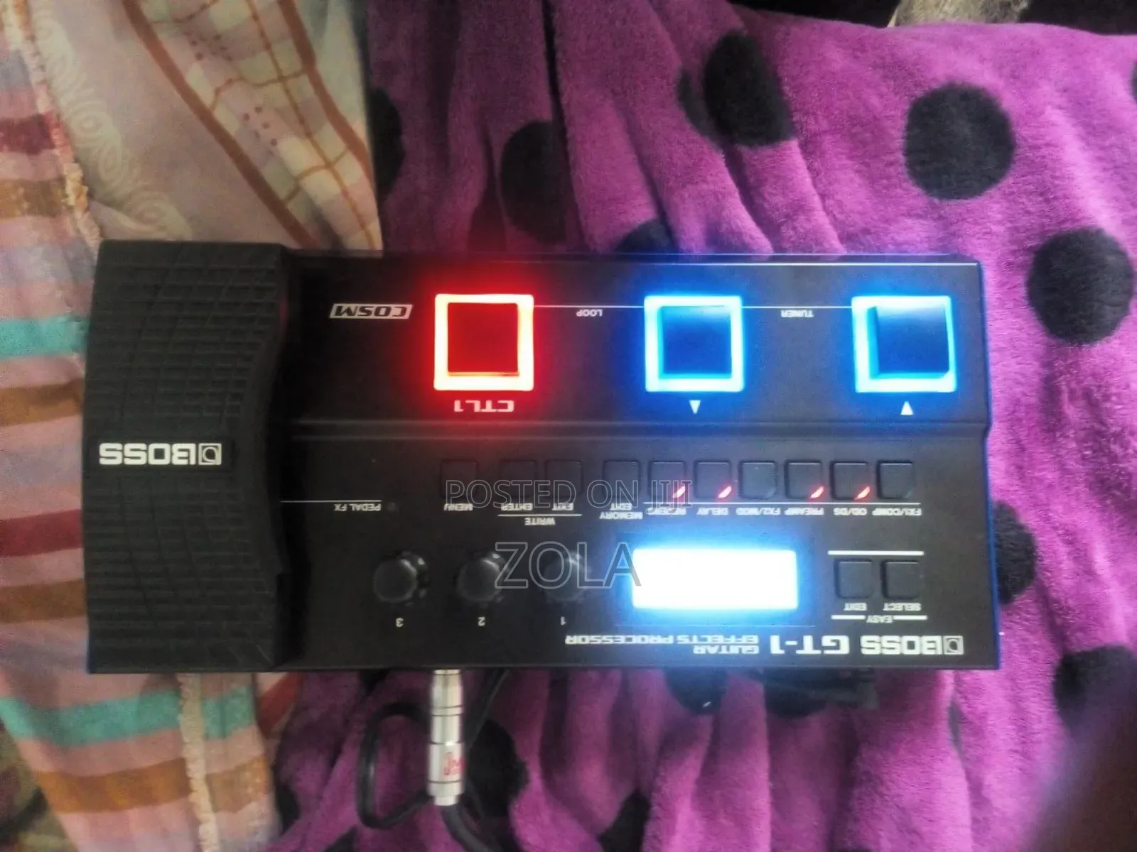 Boss Gt 1 Lead Guitar Pedal