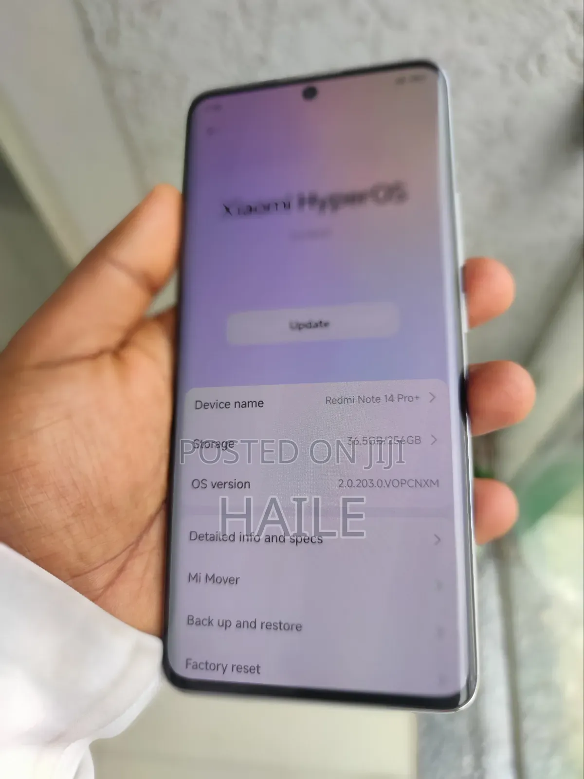 New Xiaomi Redmi Note 14 Pro+ 256 GB White