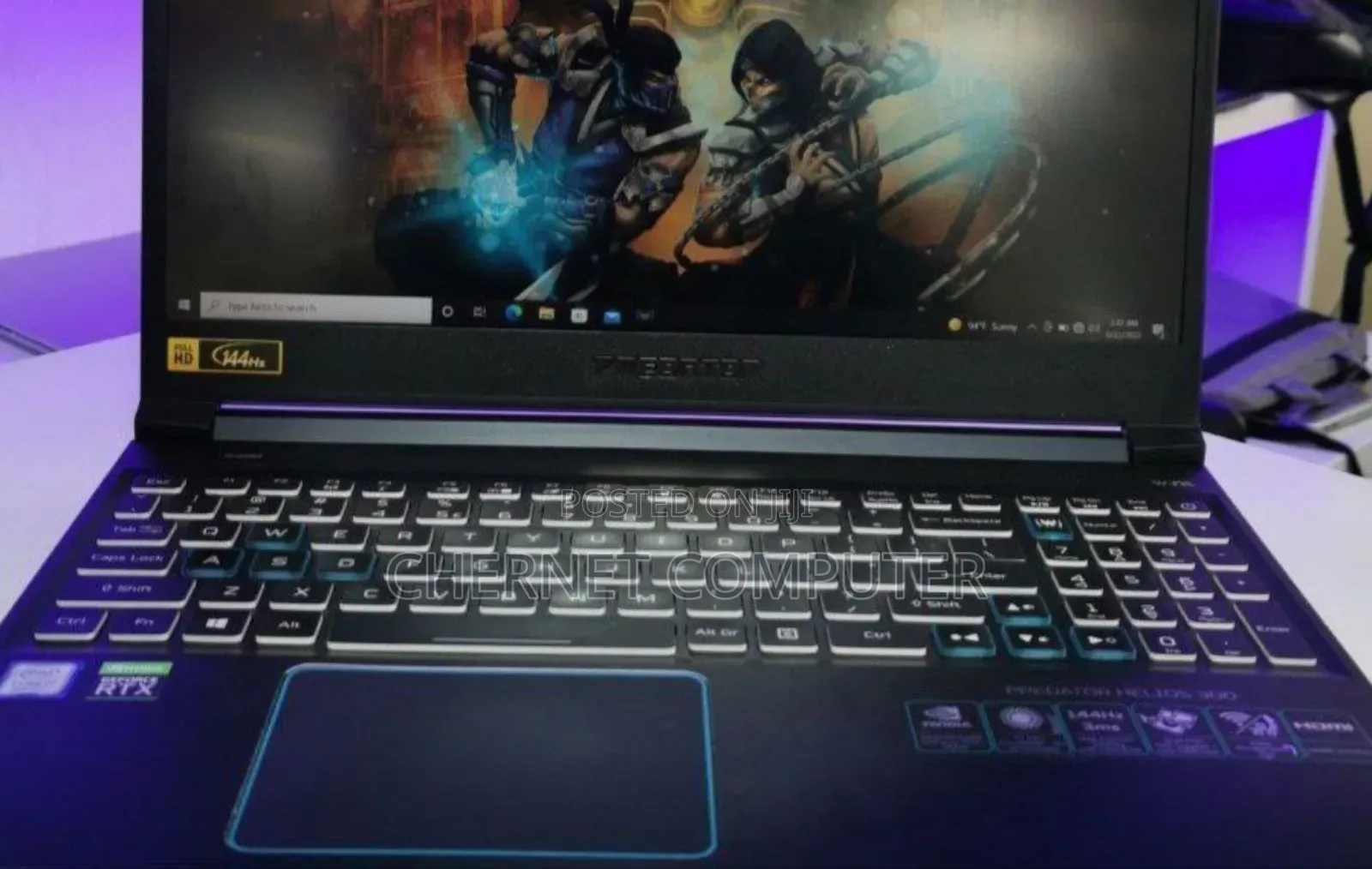 New Laptop Acer Predator Helios 300 16GB Intel Core I7 SSD 512GB