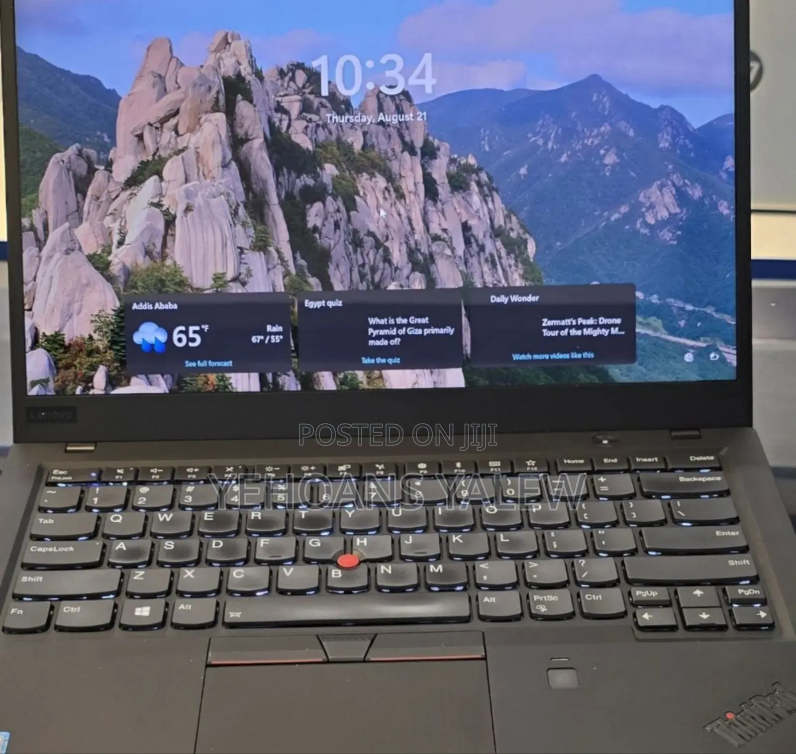 New Laptop Lenovo ThinkPad X1 Carbon 16GB Intel Core I7 SSD 512GB