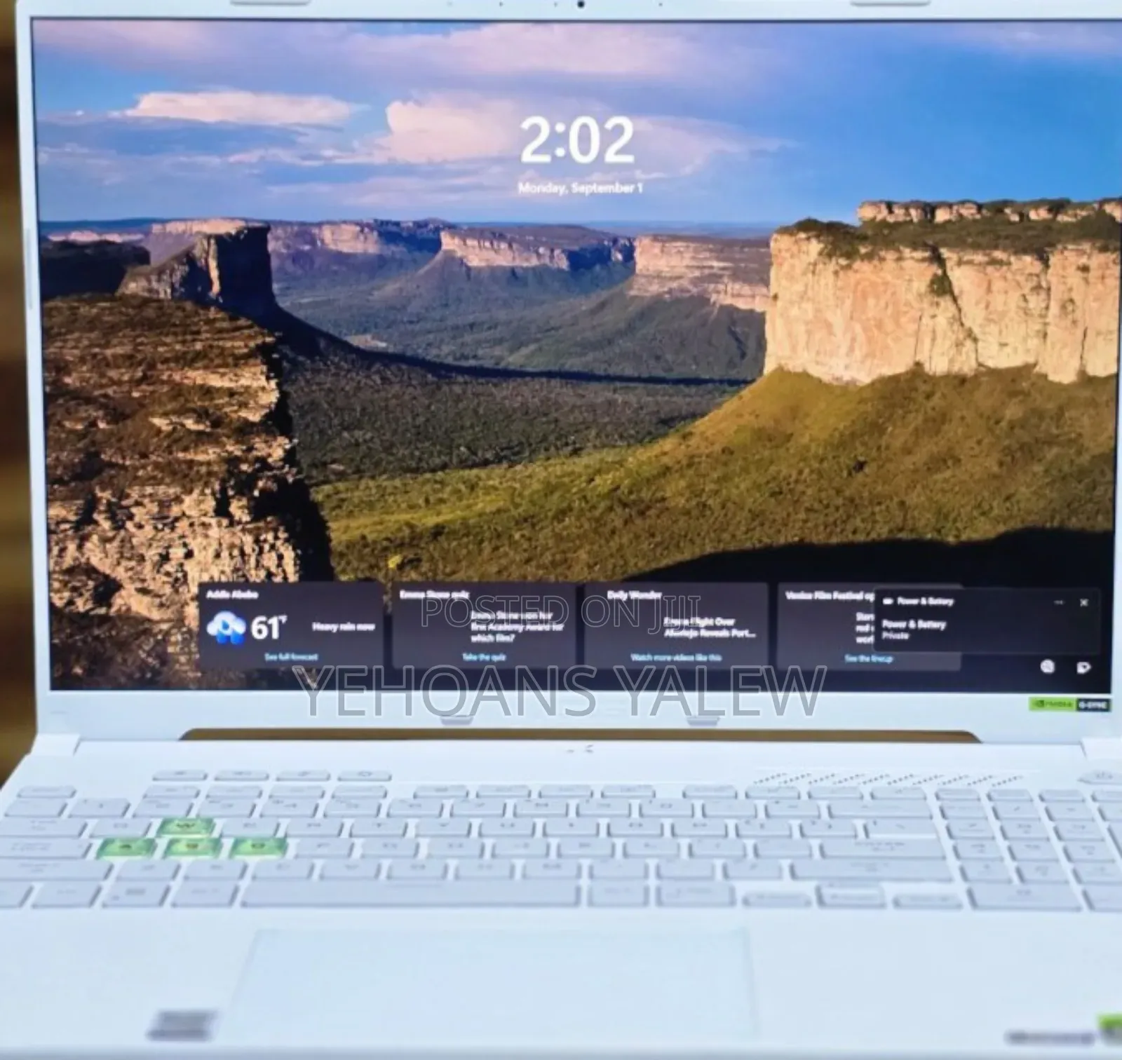 New Laptop Asus TUF Gaming F16 32GB Intel Core I9 SSD 1T