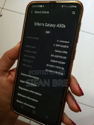 Samsung Galaxy A50s 128 GB Blue