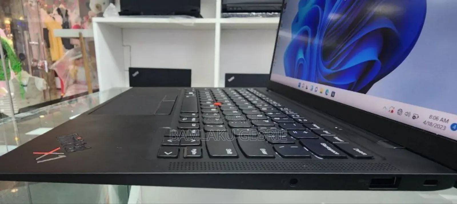 New Laptop Lenovo ThinkPad X1 Carbon 16GB Intel Core I7 SSD 512GB