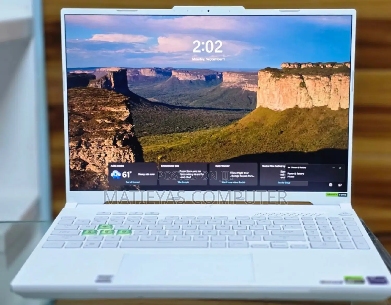 New Laptop Asus TUF Gaming F16 32GB Intel Core I9 SSD 1T