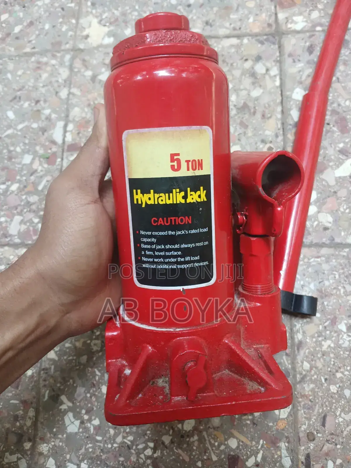 5 Ton Hydraulic Jack. (ክሪክ)
