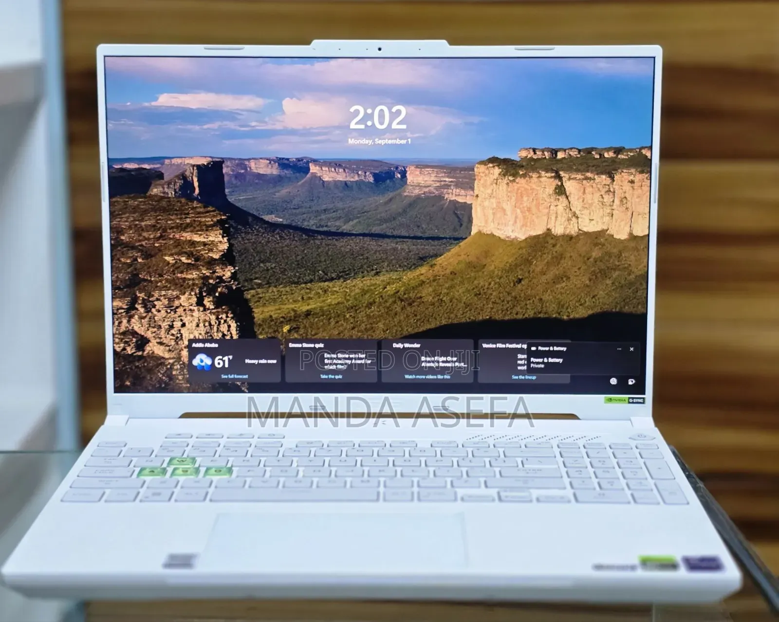 New Laptop Asus TUF Gaming F16 32GB Intel Core I9 SSD 1T