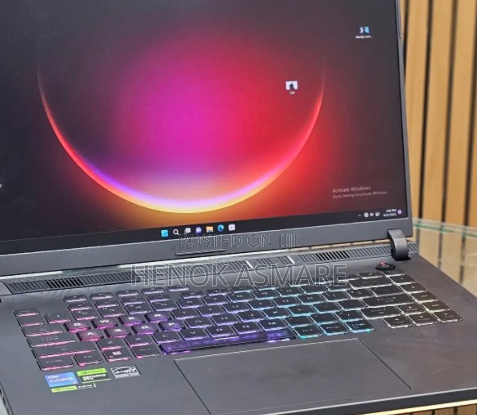 New Laptop Asus ROG Strix G15 16GB Intel Core I7 SSD 512GB