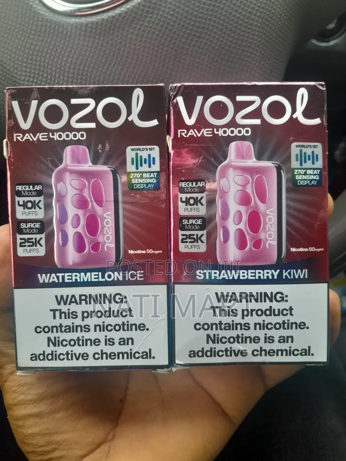Vozol 40,000 Puff Strawberry Kiwi