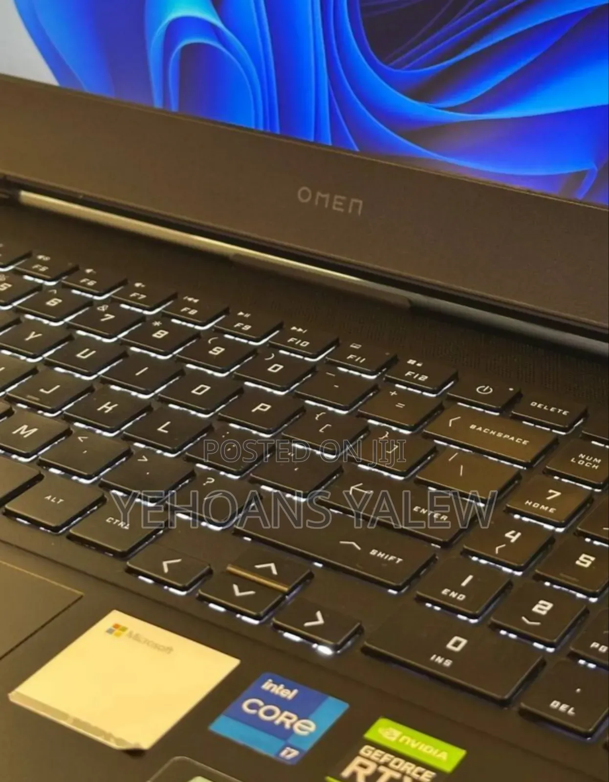 New Laptop HP Omen 16 16GB Intel Core I7 SSD 512GB