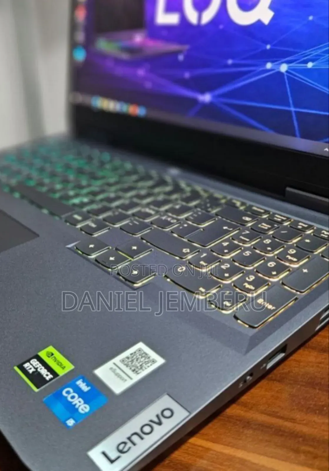 New Laptop Lenovo LOQ 15ARP9 16GB Intel Core I5 SSD 512GB