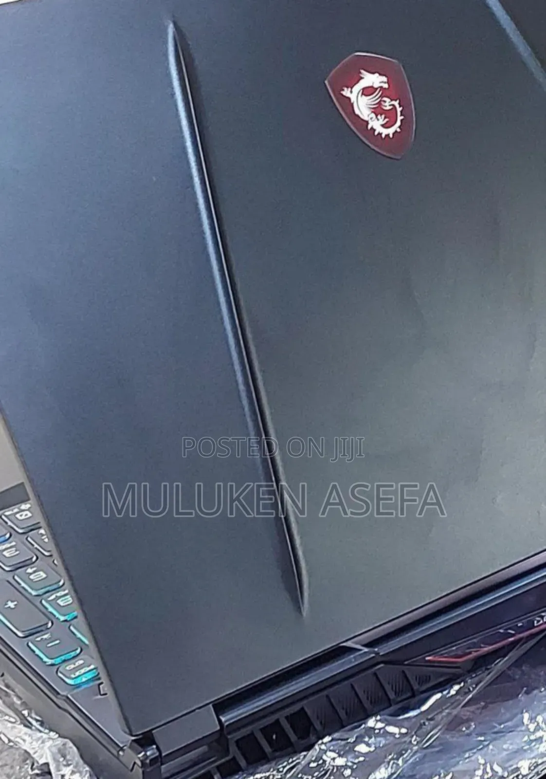 New Laptop MSI GF63 16GB Intel Core I7 SSD 1T