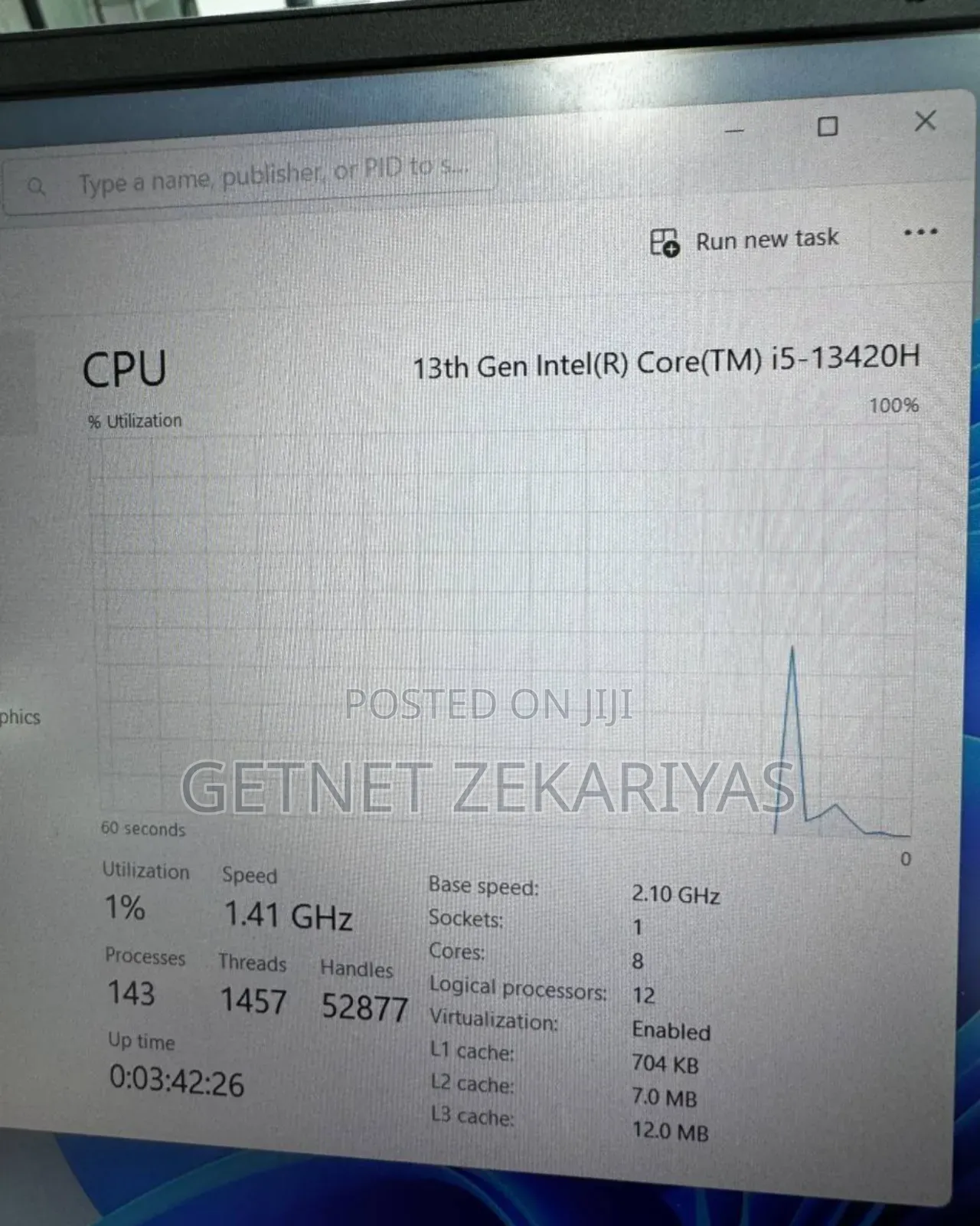 New Laptop Huawei MateBook HZ-W19 16GB Intel Core I5 SSD 512GB