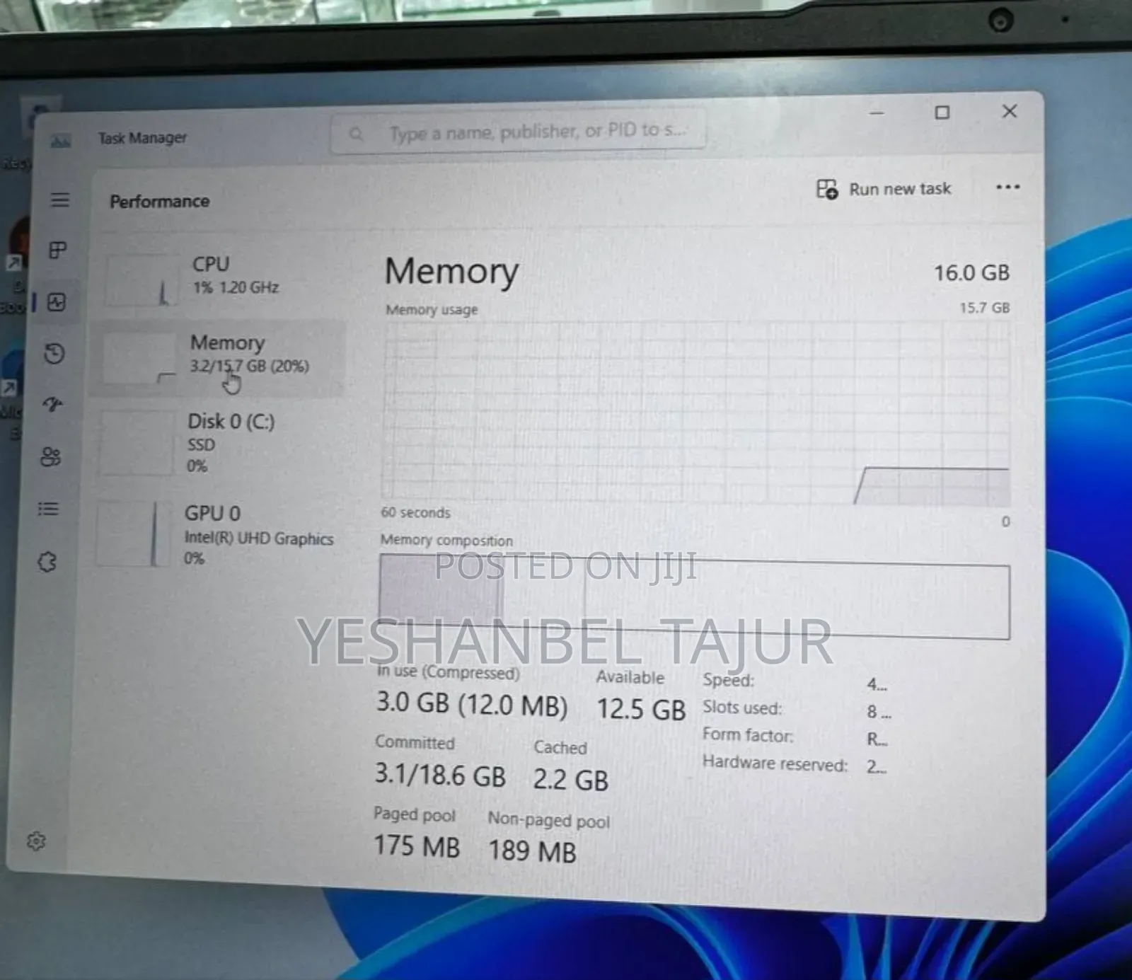 New Laptop Huawei Matebook D 15 16GB Intel Core I5 SSD 512GB