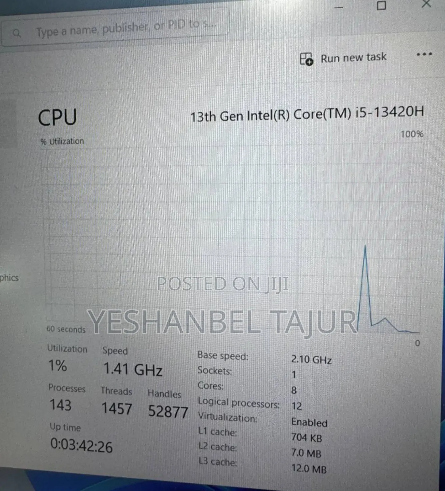 New Laptop Huawei Matebook D 15 16GB Intel Core I5 SSD 512GB