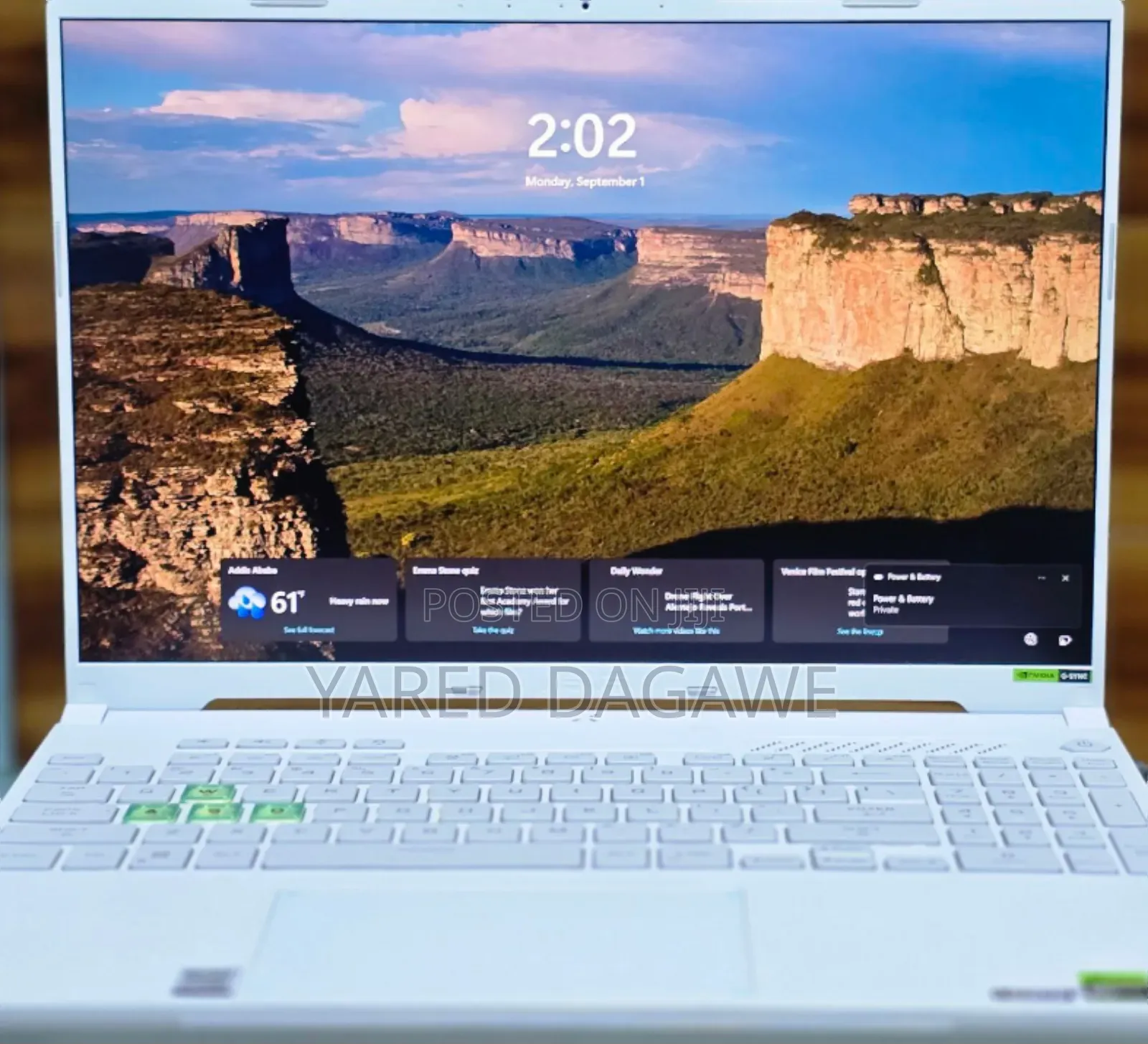 New Laptop Asus TUF Gaming A15 32GB Intel Core I9 SSD 1T