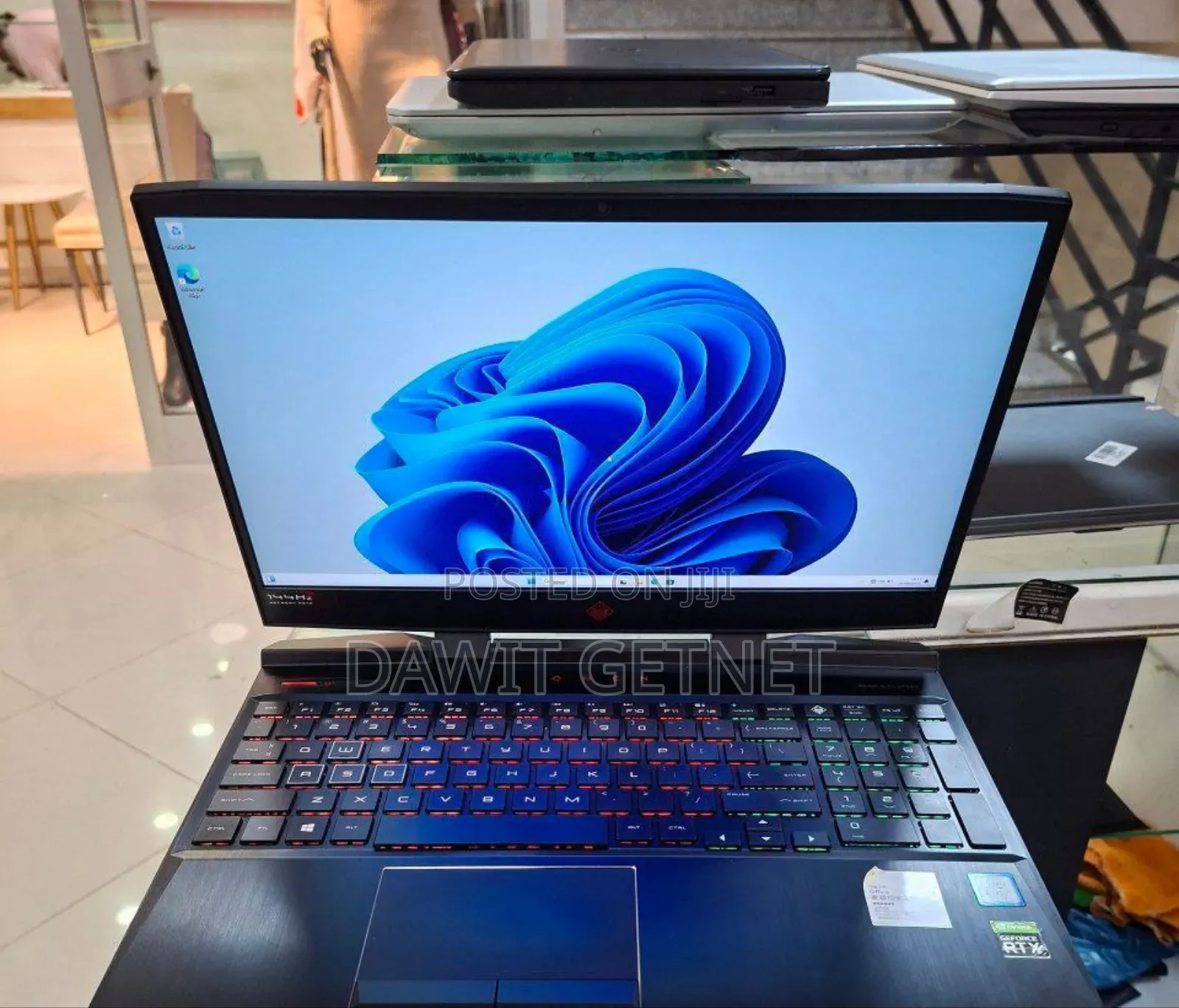 New Laptop HP Omen 15 16GB Intel Core i7 SSD 512GB