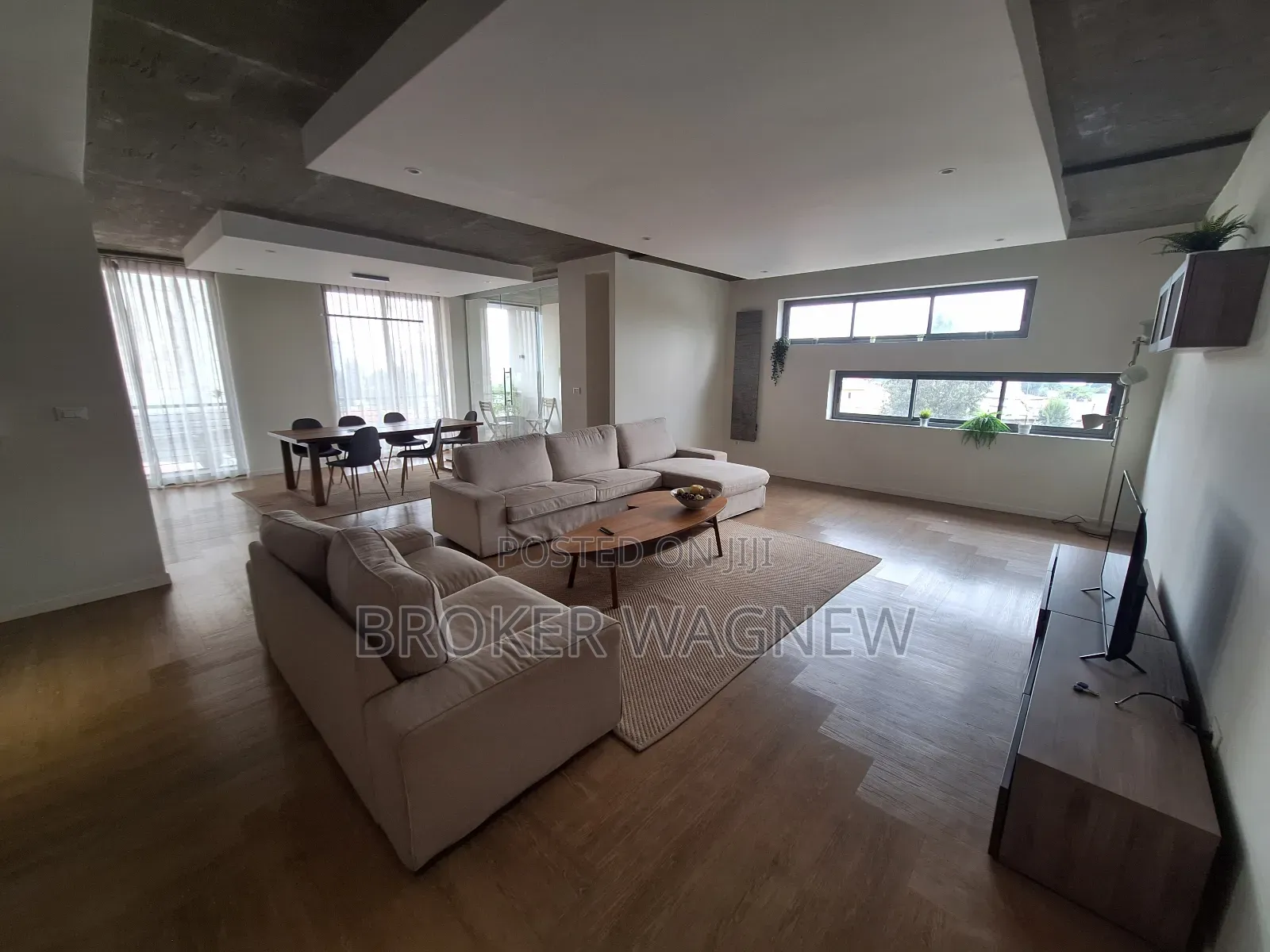 Furnished 3bdrm Apartment in Kirkos for rent
