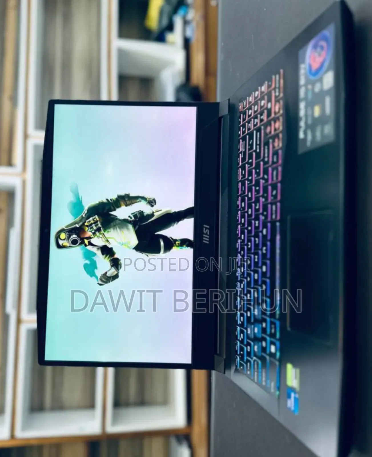 New Laptop MSI 16GB Intel Core I7 SSD 512GB