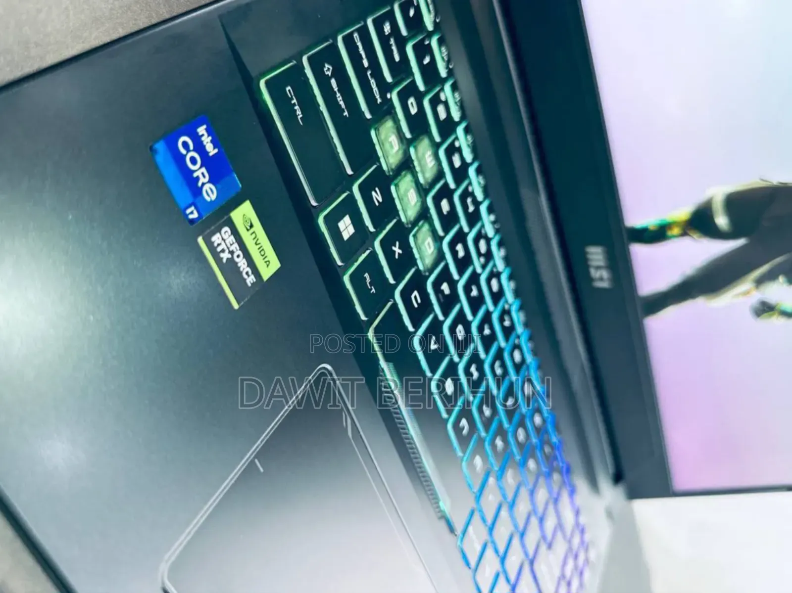 New Laptop MSI 16GB Intel Core I7 SSD 512GB