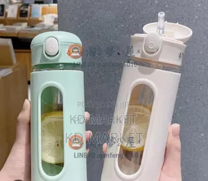 Portable Glass Water Bottles