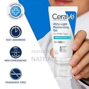 Cerave Ultra-Light Gel Face Moisturizer