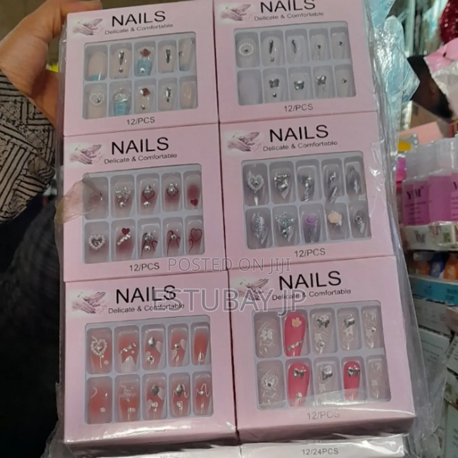 12 Pc Nails Art