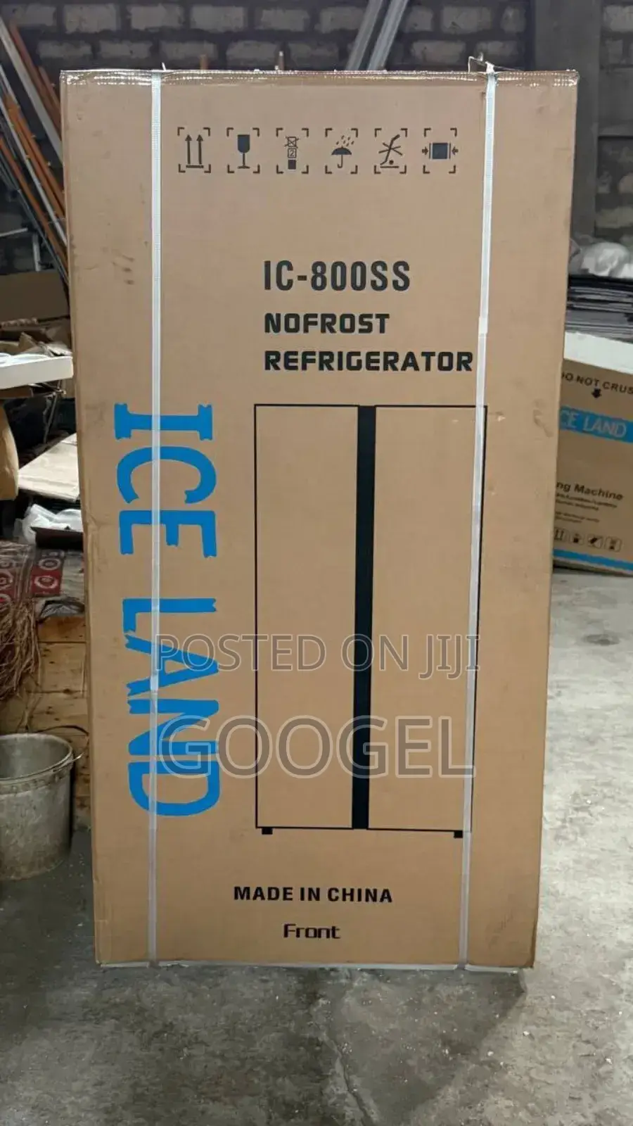 Ice Land 800litre Side by Side Fridge