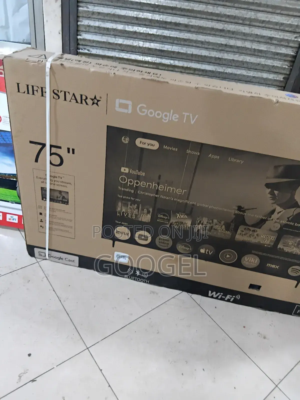 Life Star 75inch Fremless Smart TV