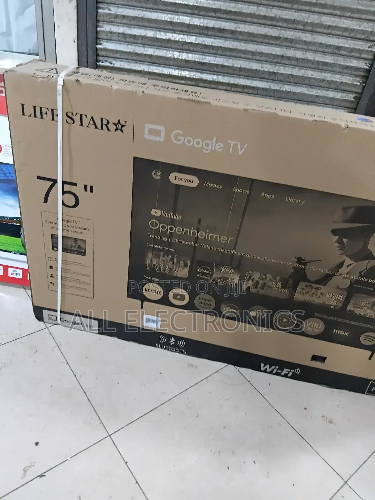 Life Star 75inch Fremless Smart TV