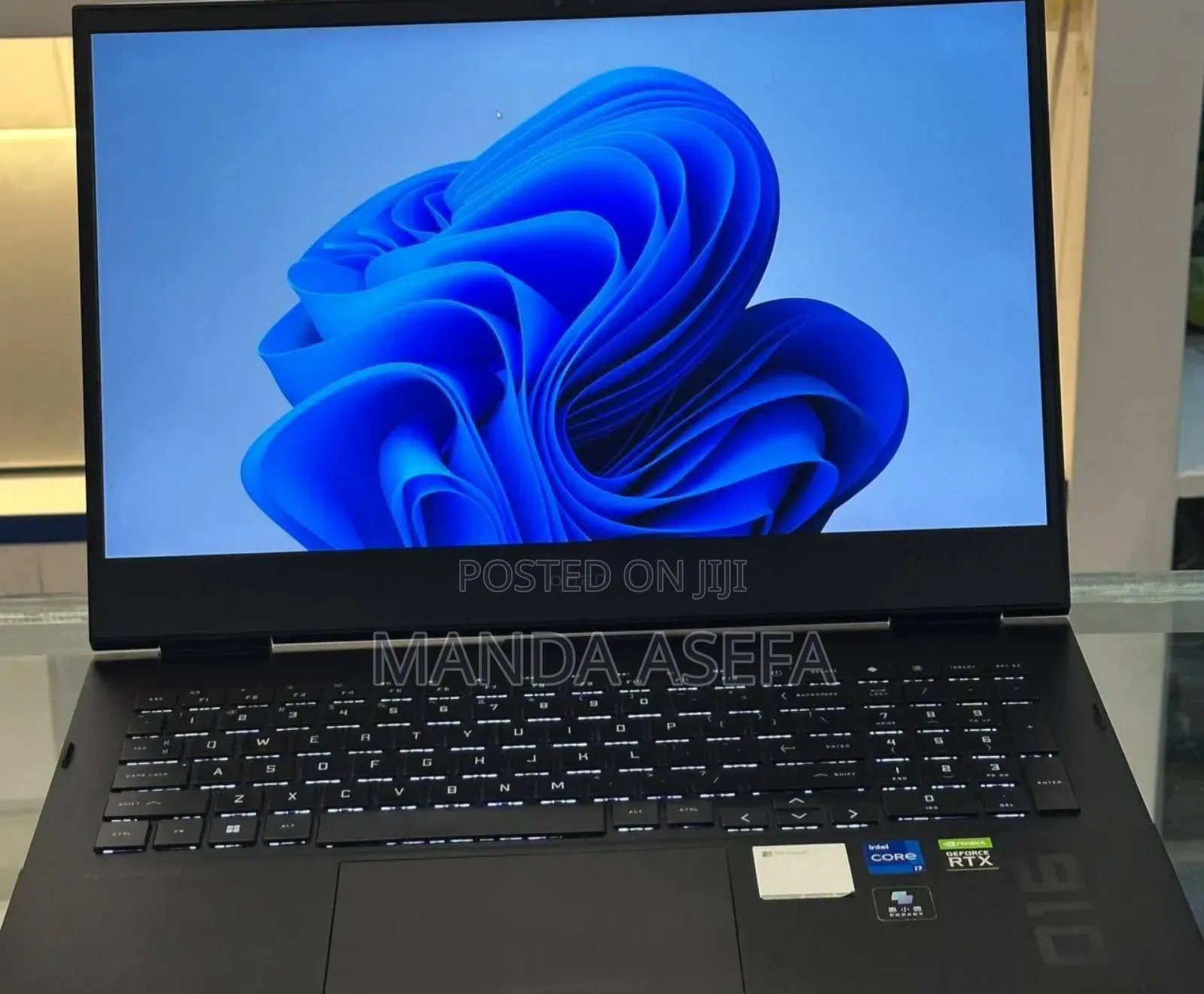 New Laptop HP Omen 16 16GB Intel Core I7 SSD 512GB