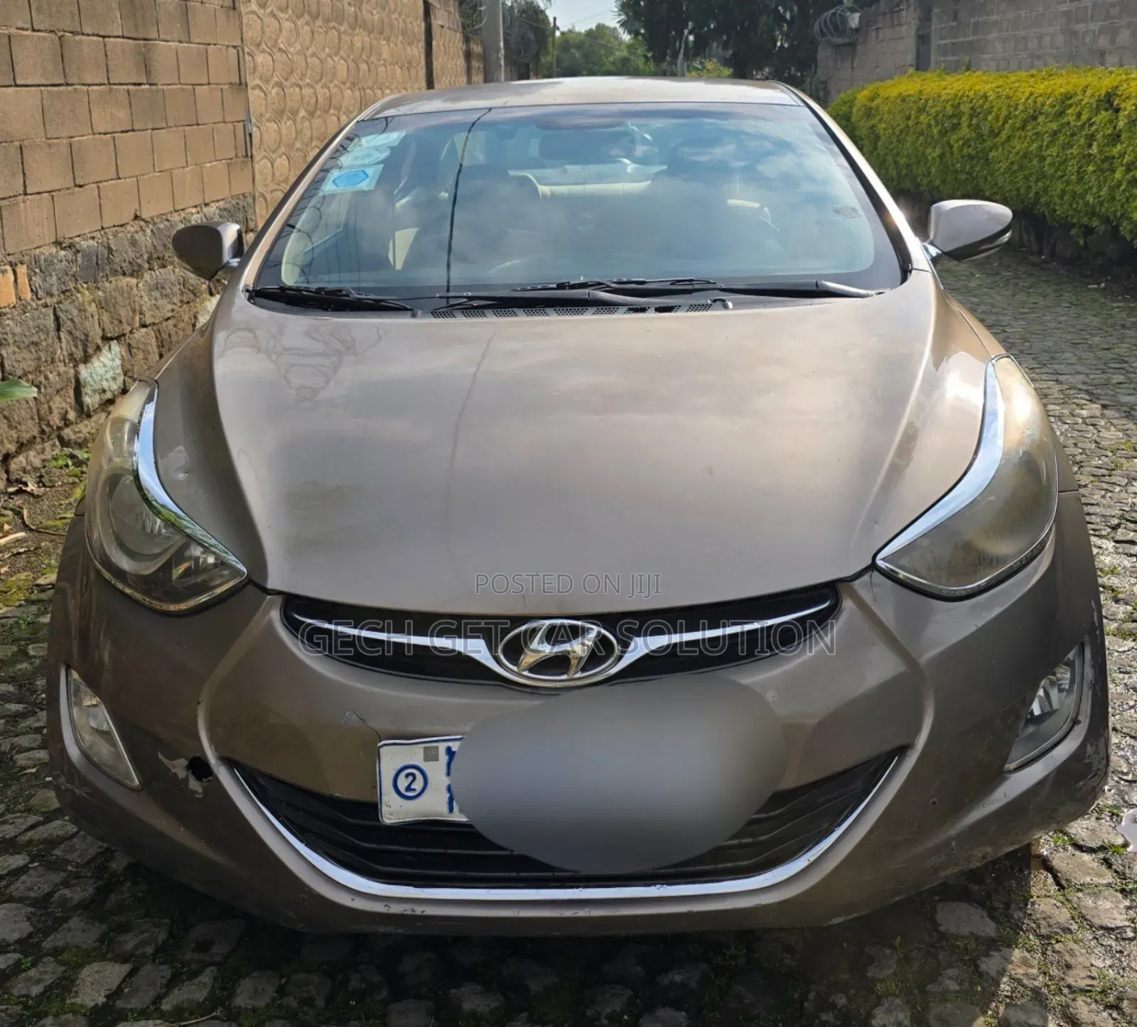 Hyundai Elantra 2013 Brown