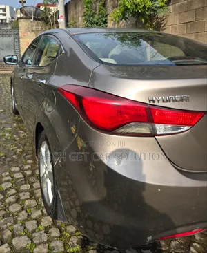 Hyundai Elantra 2013 Brown