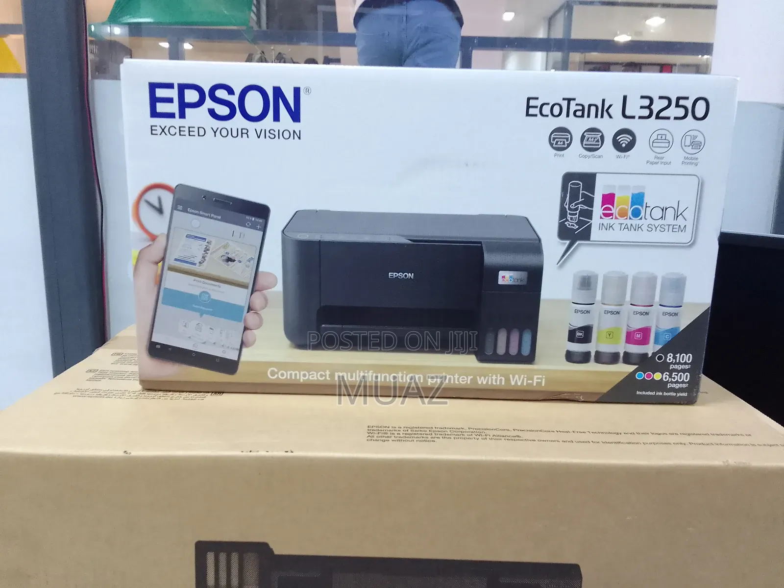 Epson Ecotank L3250 Wi-Fi All-in-One Printer