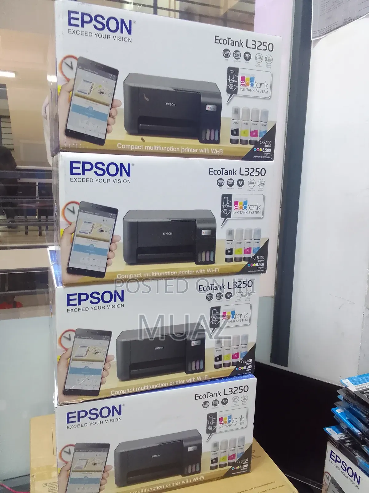 Epson Ecotank L3250 Wi-Fi All-in-One Printer