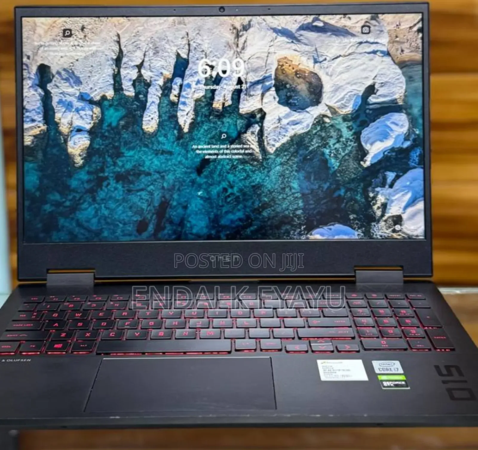 New Laptop HP Omen 15 16GB Intel Core I7 SSD 512GB
