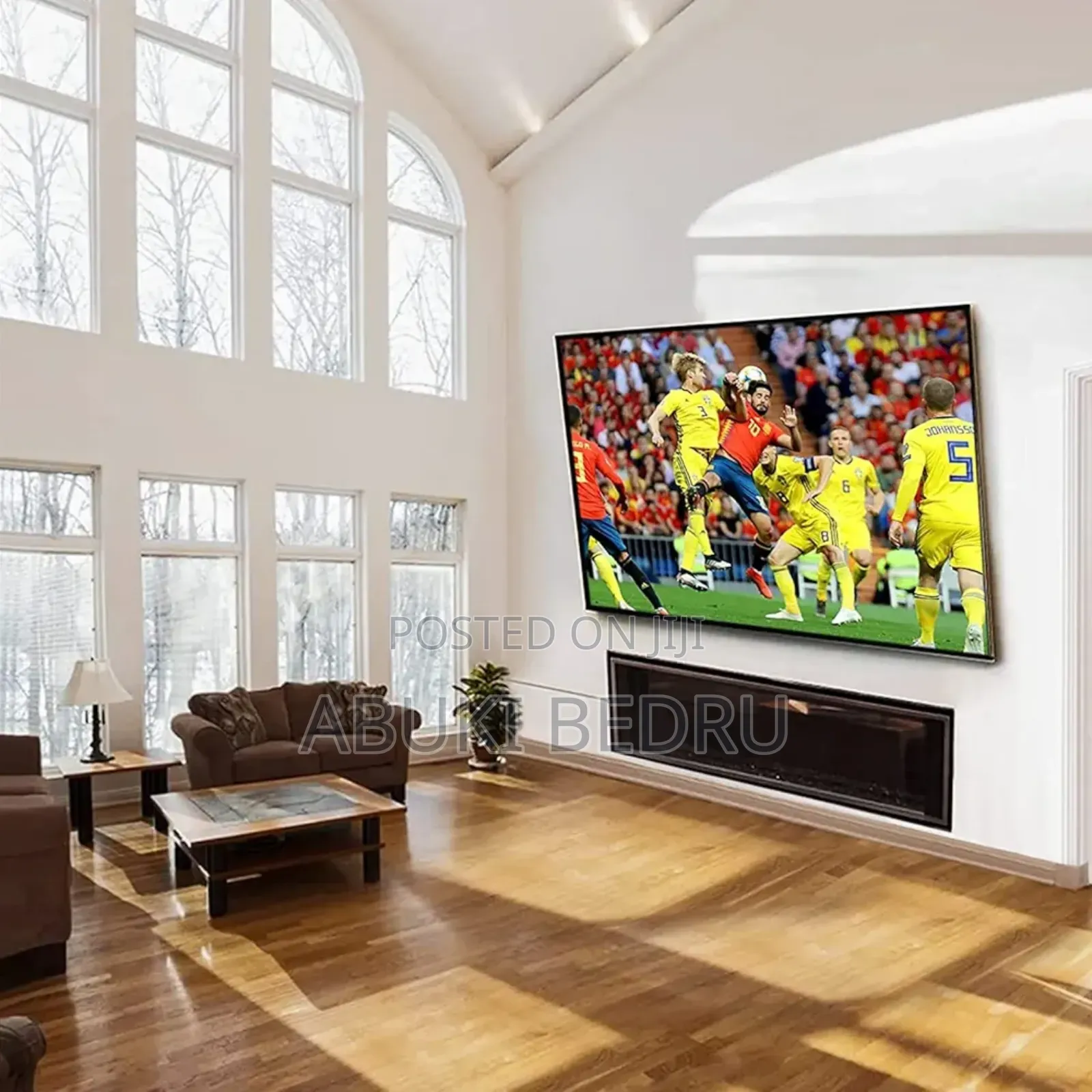 ተለጣፊ የtv መስቀያ