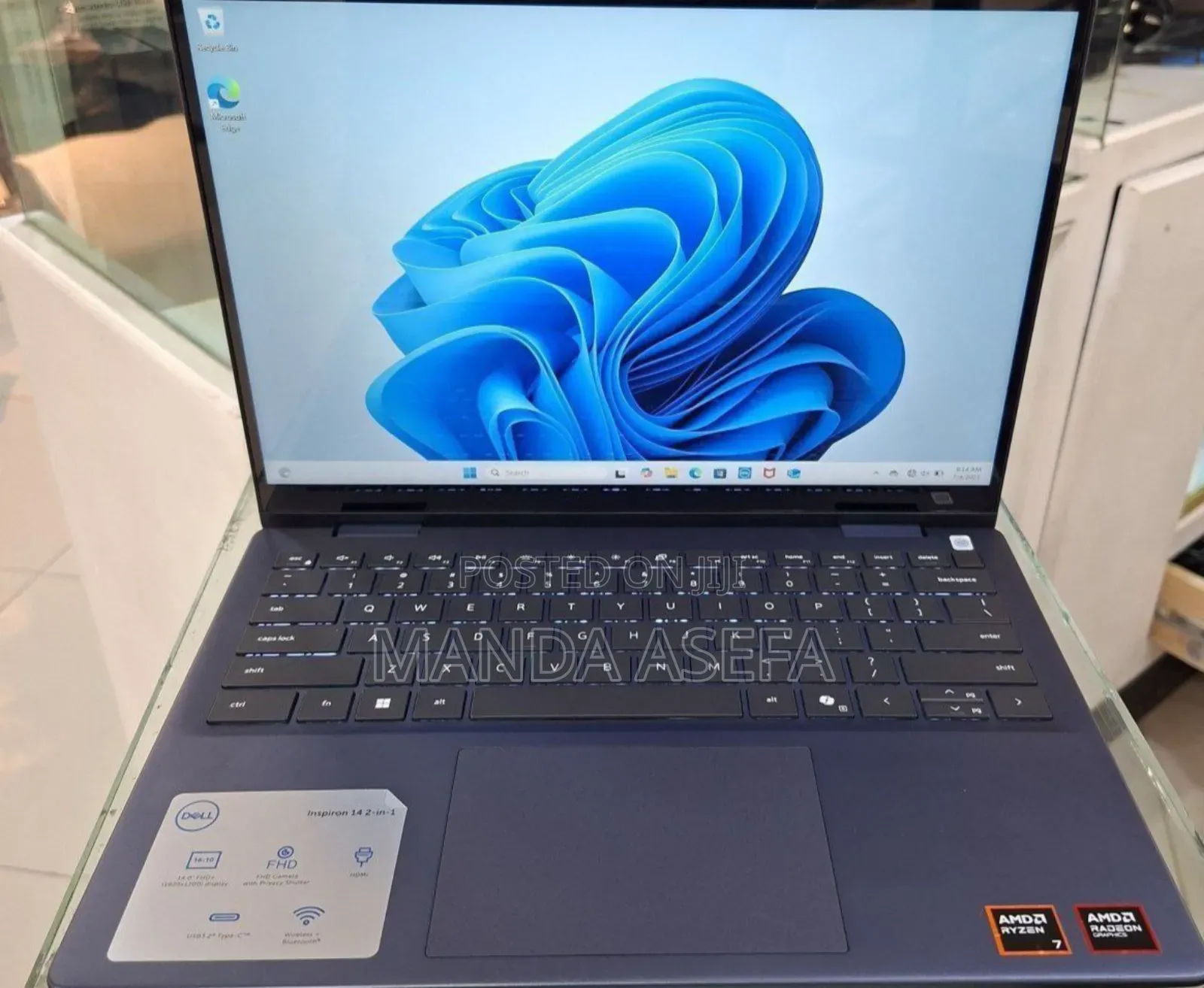 New Laptop Dell Inspiron 14 16GB AMD Ryzen 7 SSD 1T