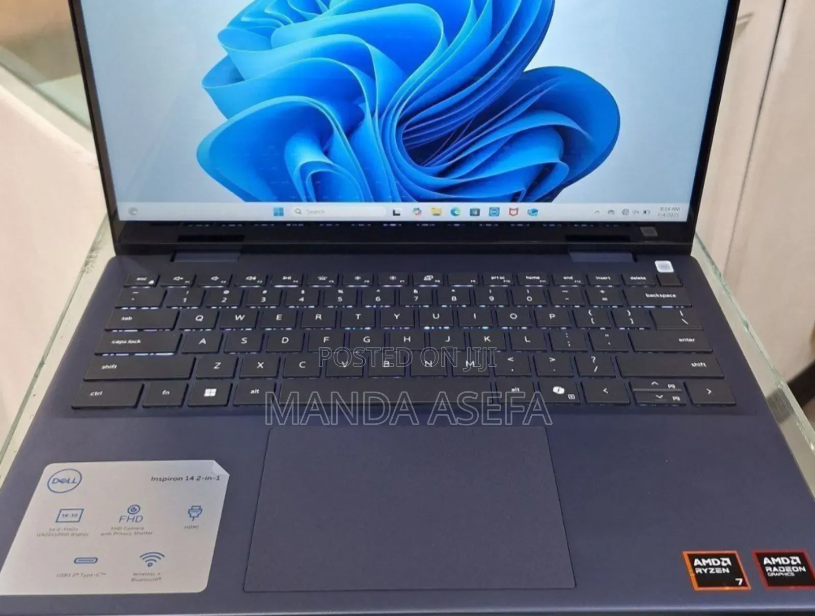 New Laptop Dell Inspiron 14 16GB AMD Ryzen 7 SSD 1T