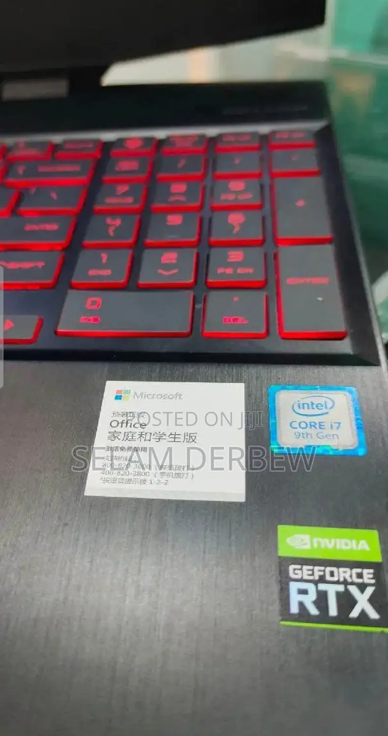 New Laptop HP Omen 15 16GB Intel Core I7 SSD 512GB