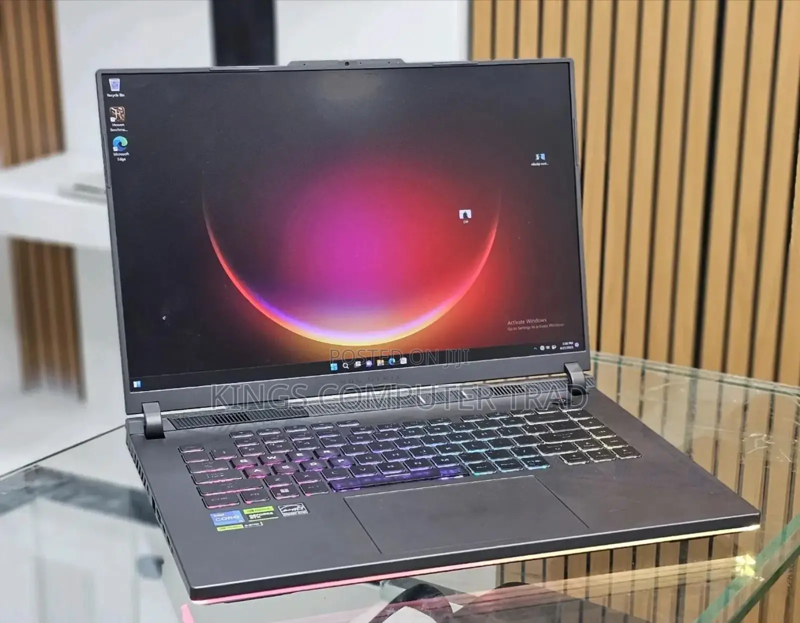 New Laptop Asus ROG Strix G16 G614 16GB Intel Core I7 SSD 1T