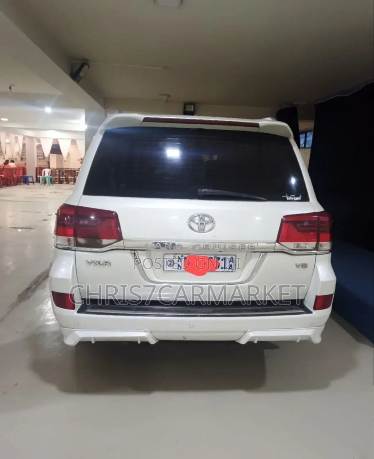 Toyota Land Cruiser 4.5 V8 VXR 2009 White