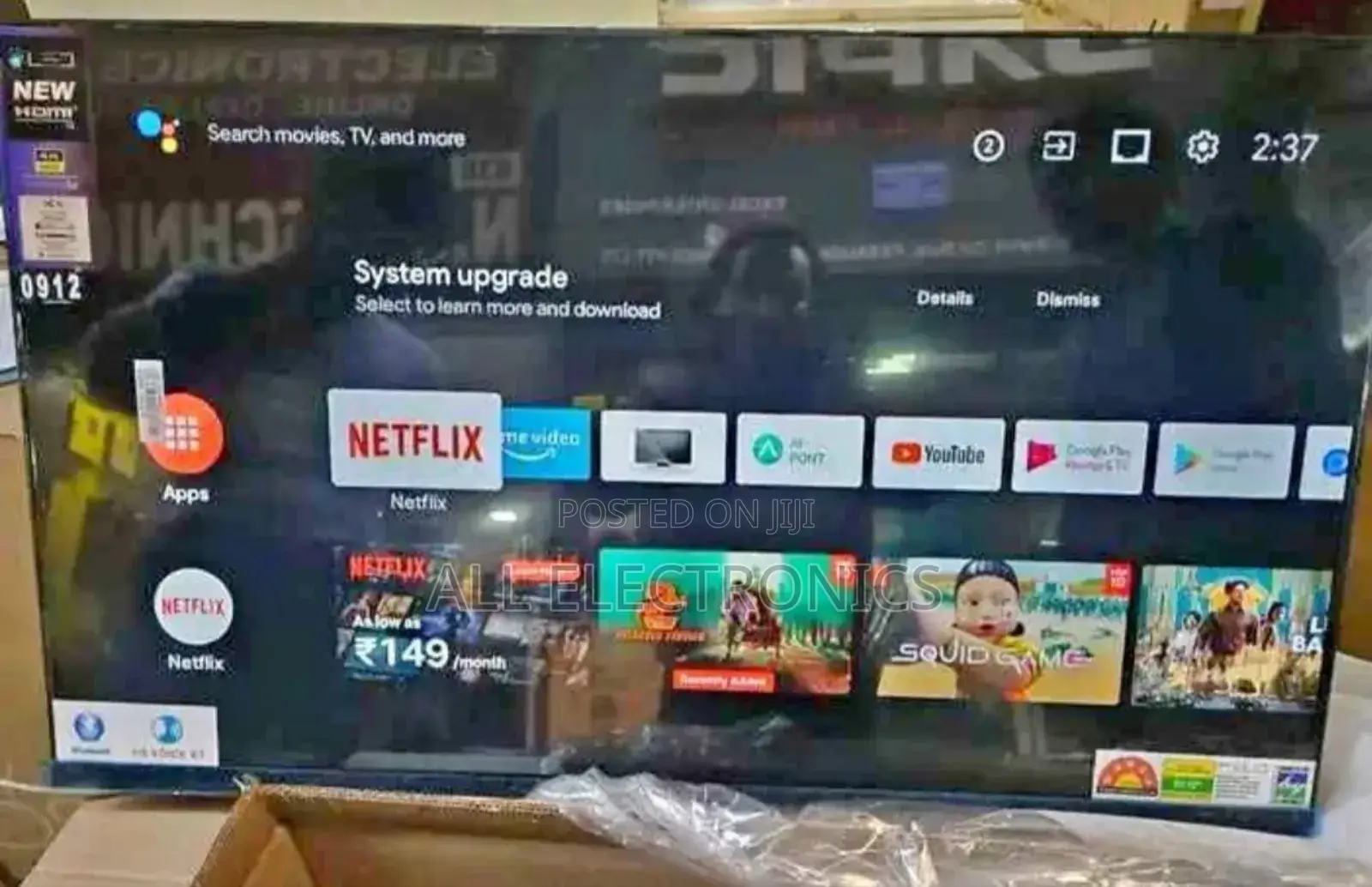75inch Lifestar New 2025 Googel Tv