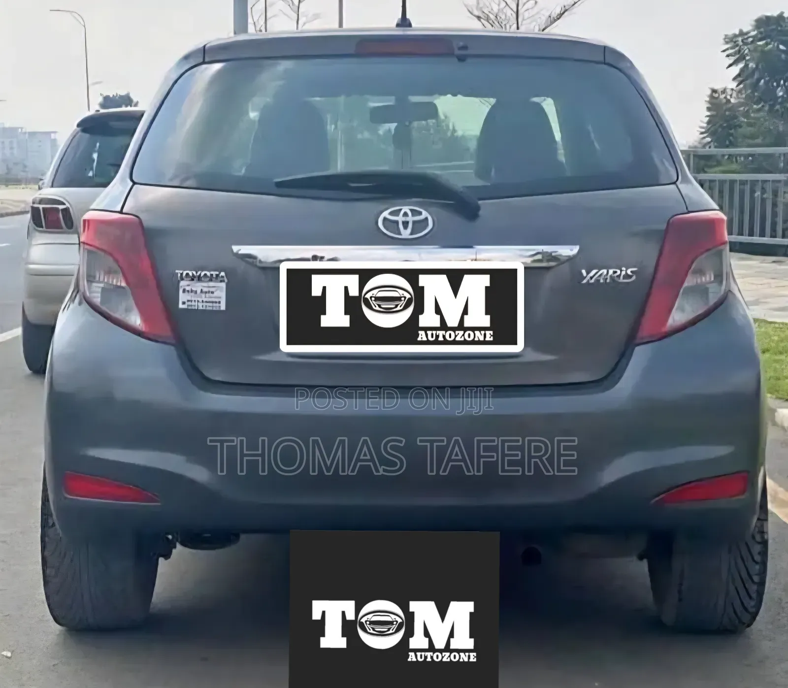 Toyota Yaris 2012 Black