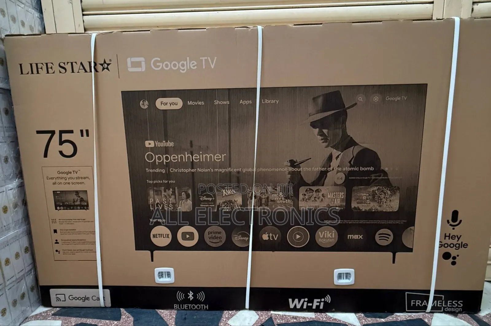 75inch Lifestar New 2025 Googel Tv